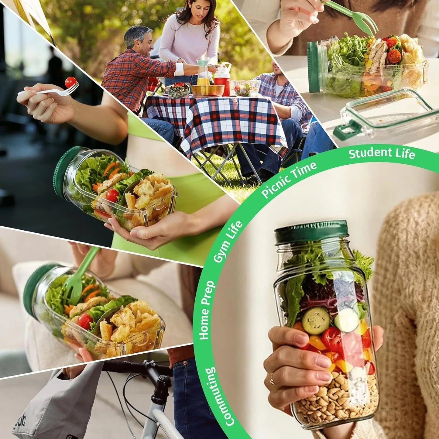 Snapseal Salad Keeper Clear Food Container Product Image 05