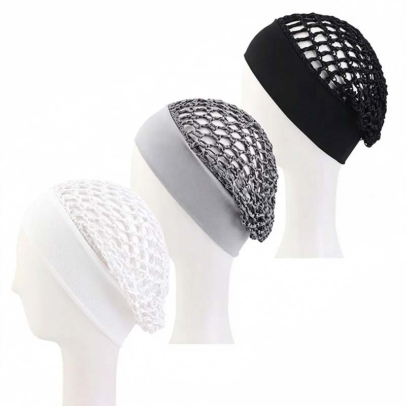 Soft Stretch Wide Edge Sleep Bonnets Product Image 11