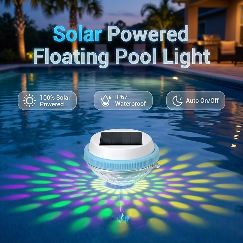 Solar Floating Pool Light Dusk Activated Product Image 02