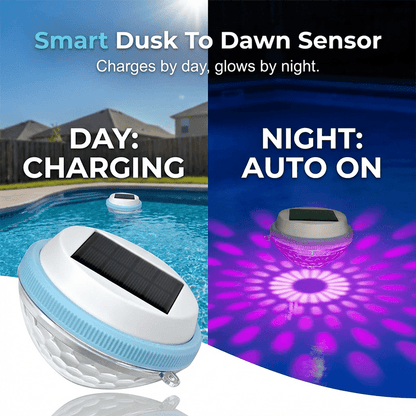 Solar Floating Pool Light Dusk Activated Product Image 03