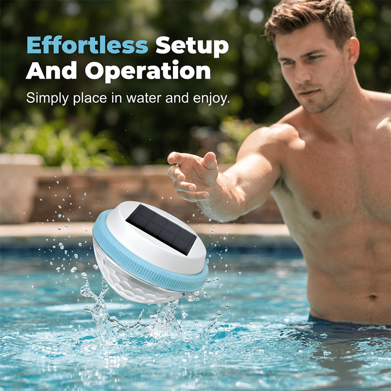 Solar Floating Pool Light Dusk Activated Product Image 09