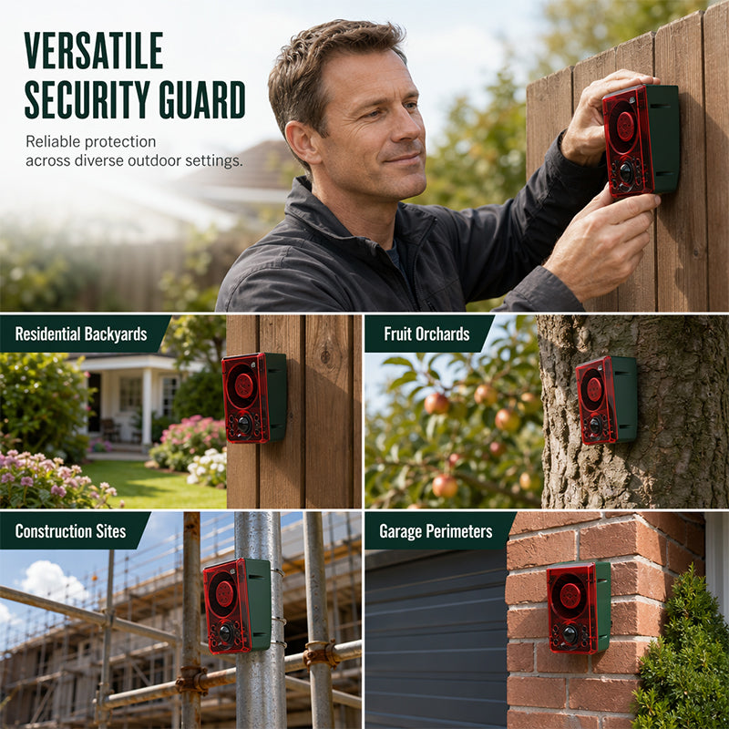 Solar Motion Activated Outdoor Security Light Product Image 03
