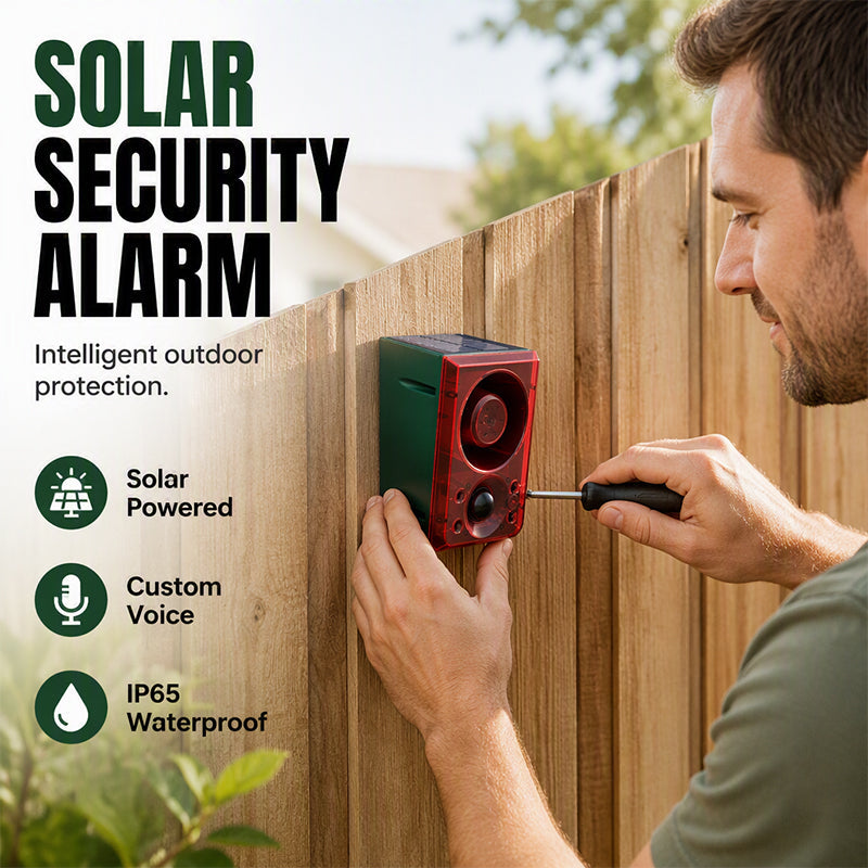 Solar Motion Activated Outdoor Security Light Product Image 04