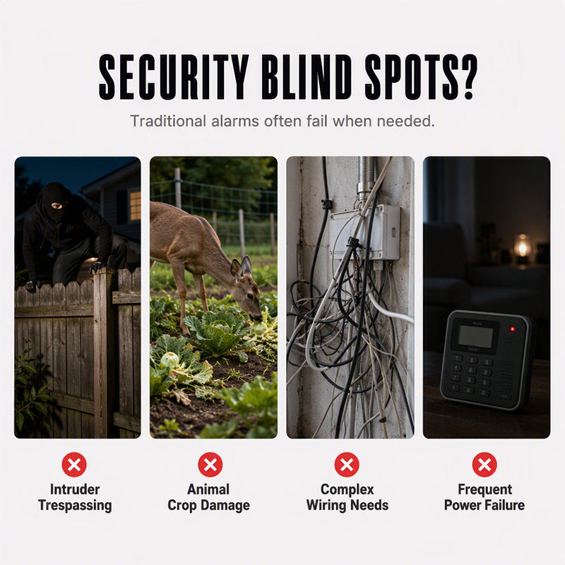Solar Motion Activated Outdoor Security Light Product Image 08