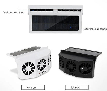 Solar Powered Car Window Fan Product Image 07