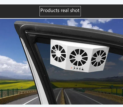 Solar Powered Car Window Fan Product Image 09