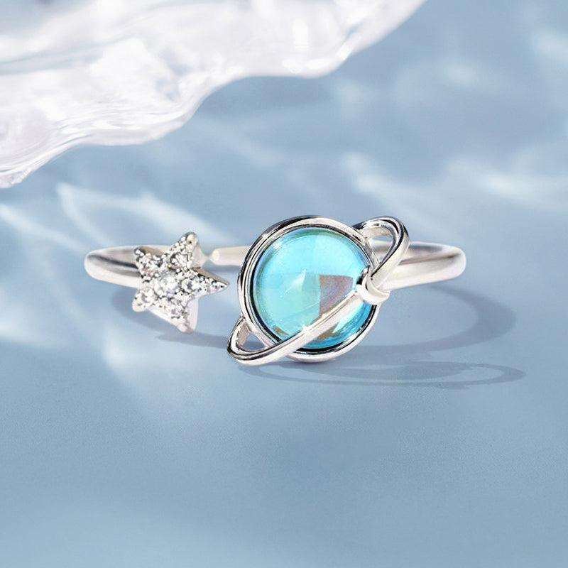 Sora Celestial Adjustable Star Moon Ring Product Image 04