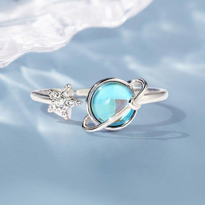 Sora Celestial Adjustable Star Moon Ring Product Image 04