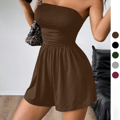 Soria Strapless Bodycon Jumpsuit Product Image 02