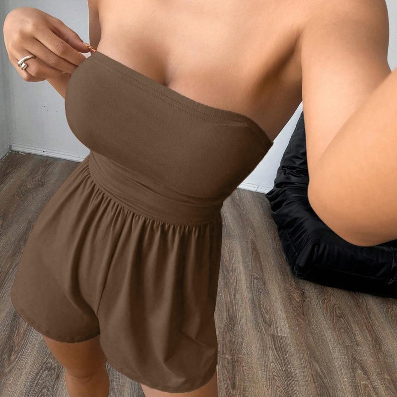 Soria Strapless Bodycon Jumpsuit Product Image 03