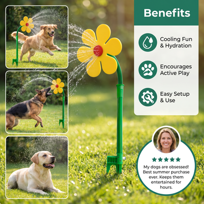 Spinning Flower Lawn Sprinkler Product Image 04
