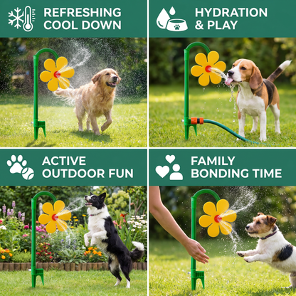 Spinning Flower Lawn Sprinkler Product Image 05