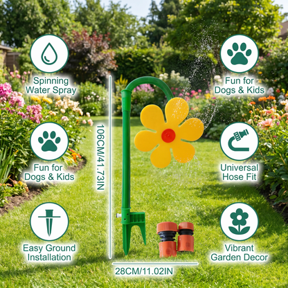 Spinning Flower Lawn Sprinkler Product Image 06