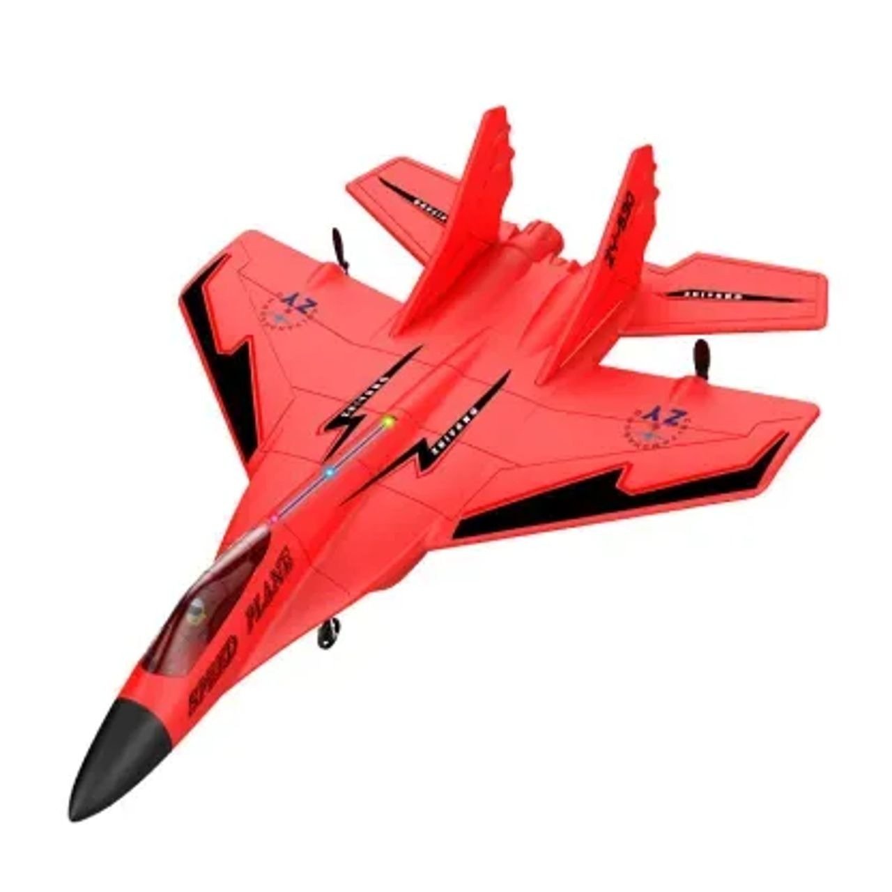 Stratoglide Rc Fighter Jet Led Flying Toy Product Image 05