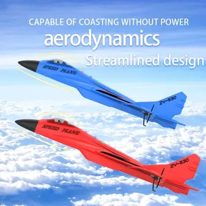 Stratoglide Rc Fighter Jet Led Flying Toy Product Image 08