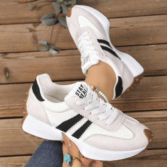 Stridesoft Womens Cushioned Lace Up Shoes Product Image 01