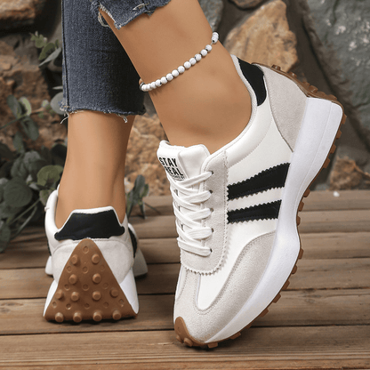 Stridesoft Womens Cushioned Lace Up Shoes Product Image 02
