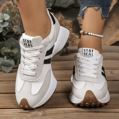 Stridesoft Womens Cushioned Lace Up Shoes Product Image 04