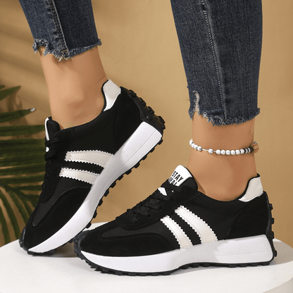 Stridesoft Womens Cushioned Lace Up Shoes Product Image 05