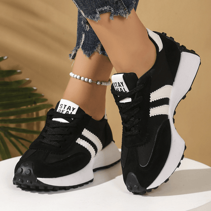 Stridesoft Womens Cushioned Lace Up Shoes Product Image 06