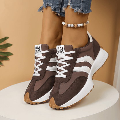 Stridesoft Womens Cushioned Lace Up Shoes Product Image 09