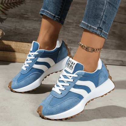 Stridesoft Womens Cushioned Lace Up Shoes Product Image 13