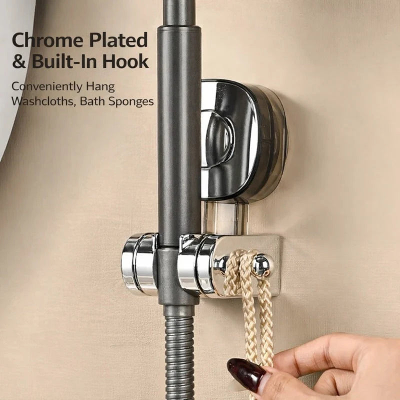 Suction Mount Adjustable Shower Head Holder Product Image 04