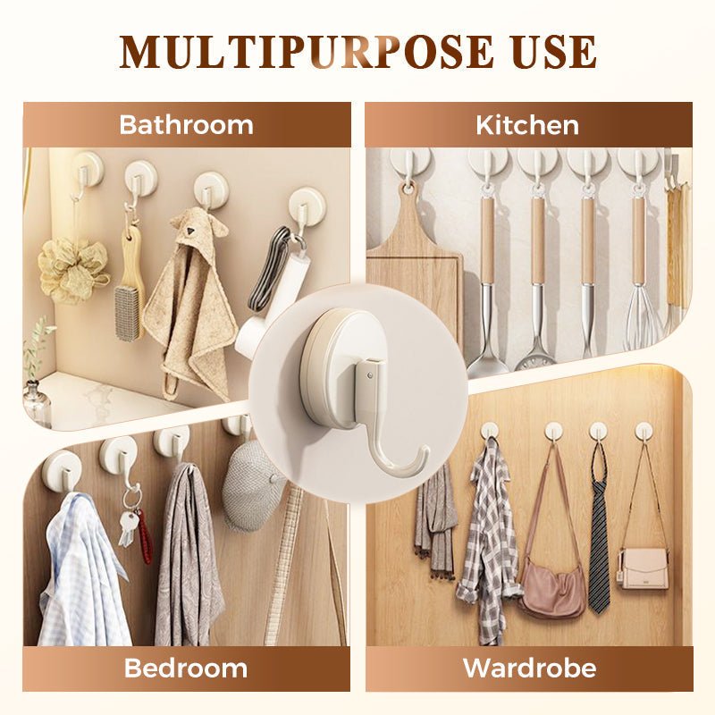 Surfacehold Suction Cup Hooks No Drill Three Pack Product Image 07