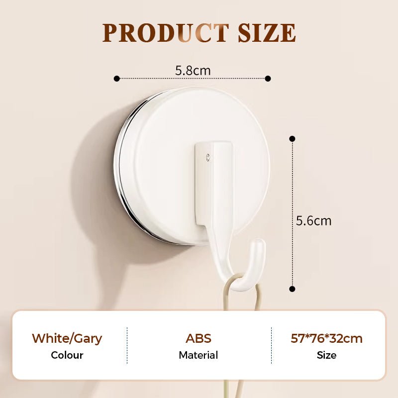 Surfacehold Suction Cup Hooks No Drill Three Pack Product Image 09