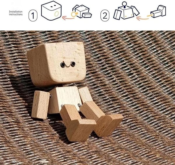 Swaymate Wooden Bobble Charm Magnetic Faces Product Image 09