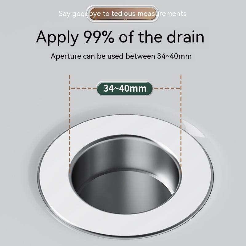 Swiftseal Pop Up Drain Stopper Hair Filter Product Image 02