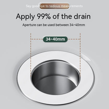 Swiftseal Pop Up Drain Stopper Hair Filter Product Image 02