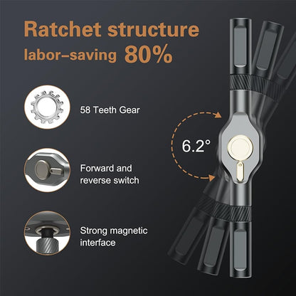 Taskmate 24 Bit Magnetic Ratchet Screwdriver Set Product Image 04