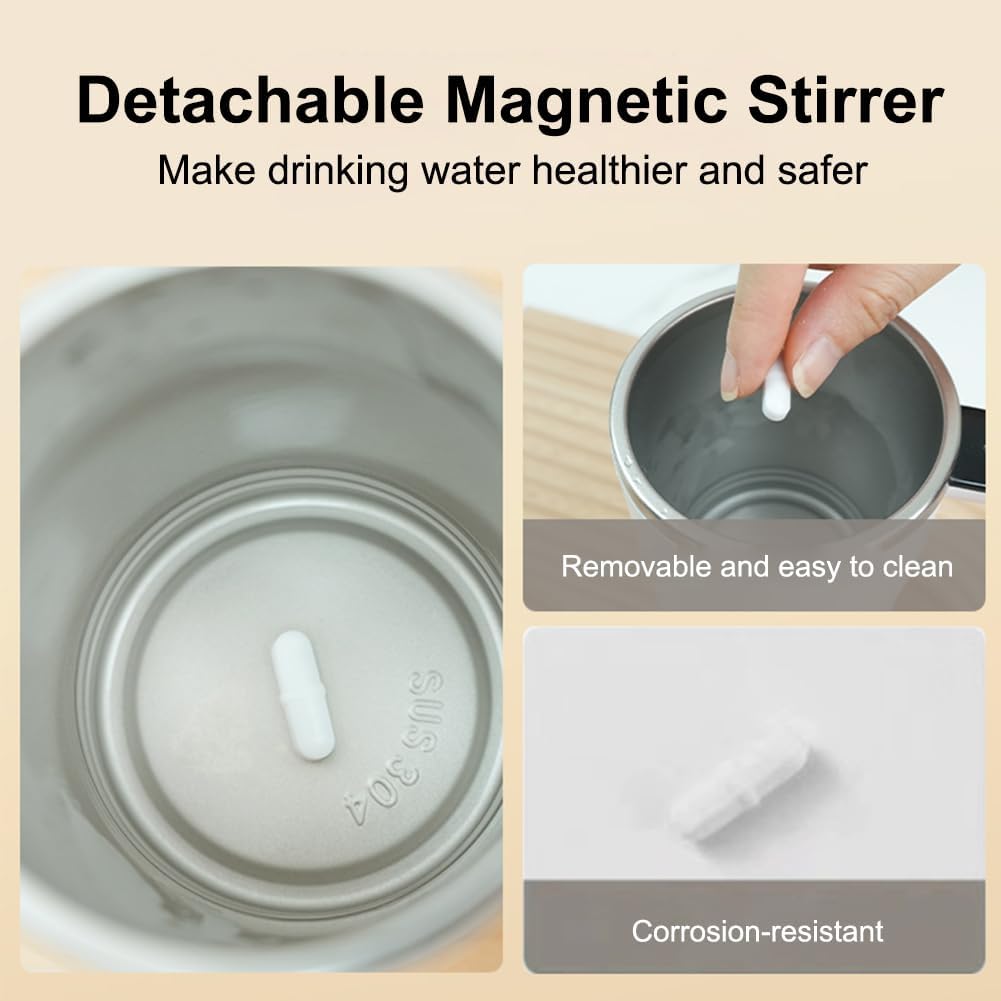 Tempsip Self Stirring Travel Mug Temperature Display Product Image 04