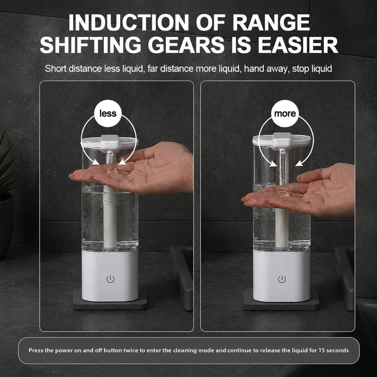 Touchless Soap Dispenser White Product Image 04