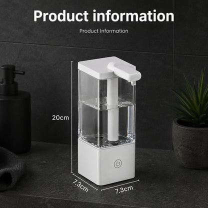 Touchless Soap Dispenser White Product Image 06