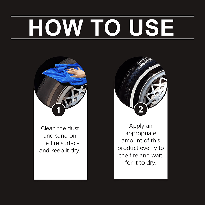 Treadglow Black Sidewall Wax Product Image 08