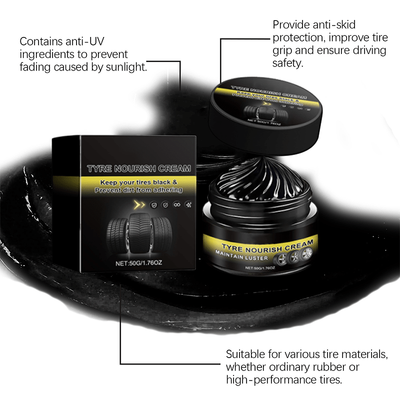 Treadglow Black Sidewall Wax Product Image 09