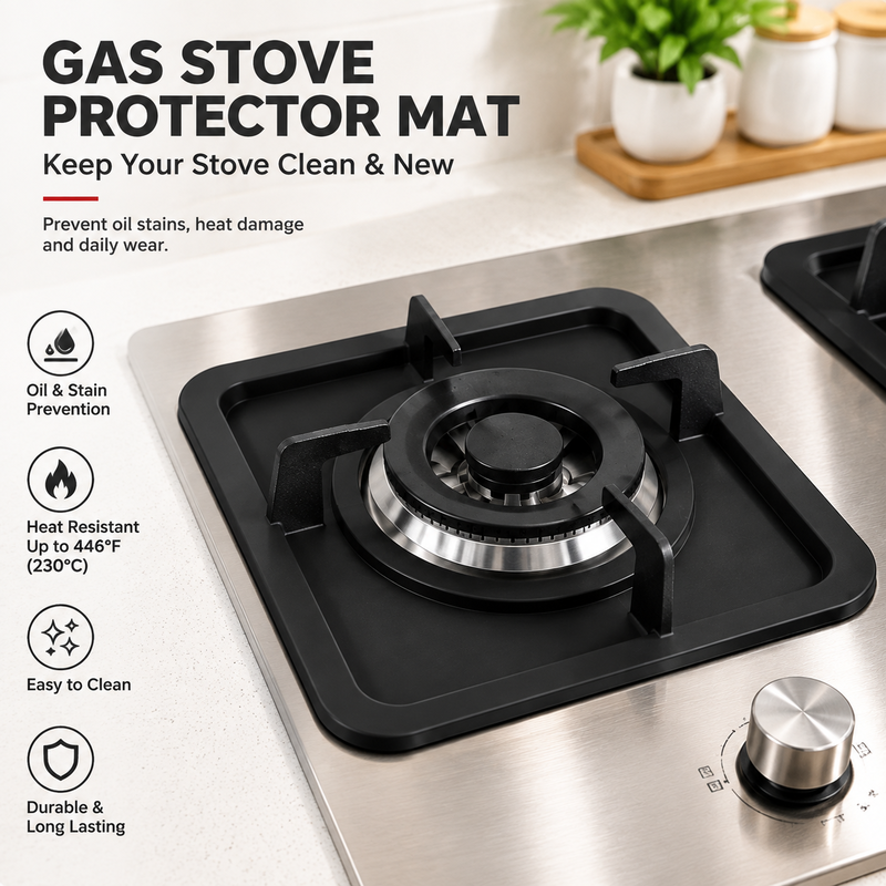 Trim To Fit Silicone Gas Burner Protectors Product Image 02