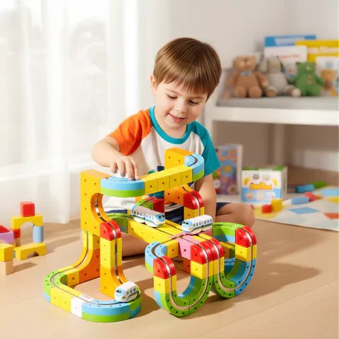 Twistrail Magnetic Train Track Set Product Image 04