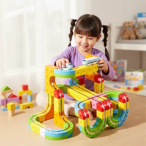 Twistrail Magnetic Train Track Set Product Image 07
