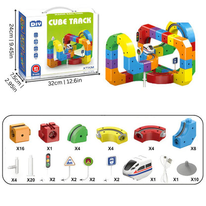 Twistrail Magnetic Train Track Set Product Image 08