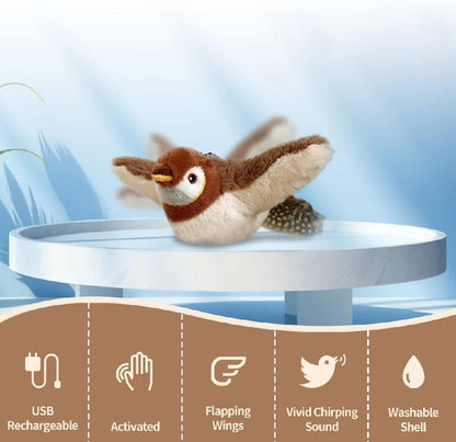 Twitchwing Interactive Cat Bird Toy Product Image 03