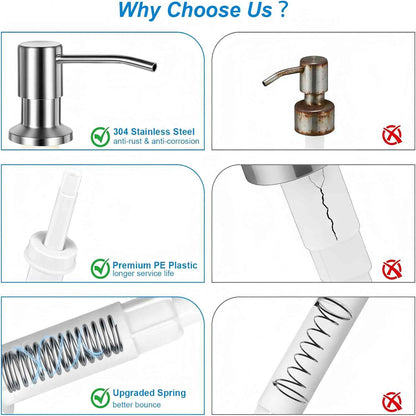 Under Sink Kitchen Soap Dispenser Product Image 03