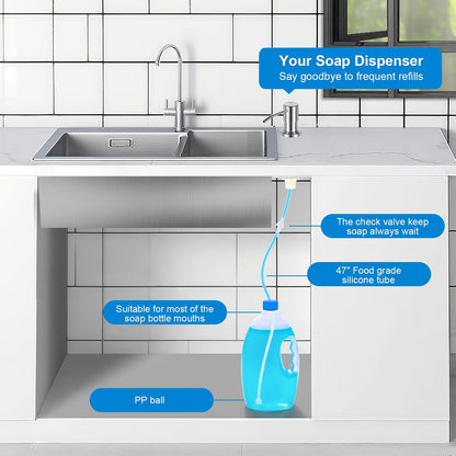 Under Sink Kitchen Soap Dispenser Product Image 04