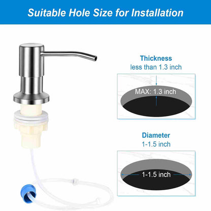 Under Sink Kitchen Soap Dispenser Product Image 05
