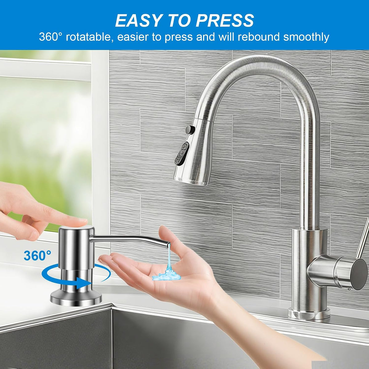 Under Sink Kitchen Soap Dispenser Product Image 06
