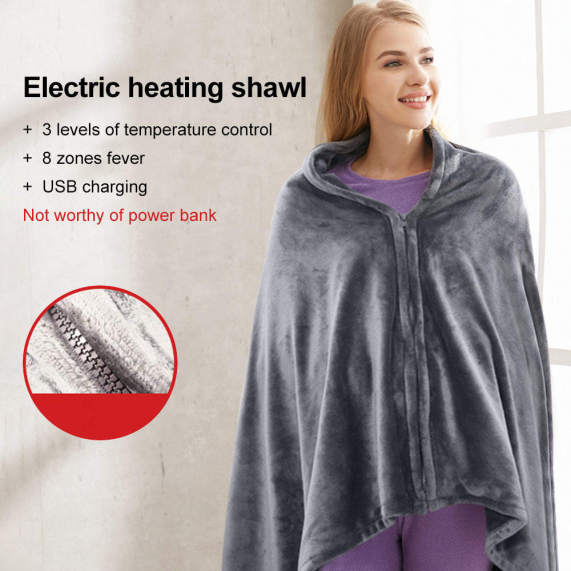 Vesperwarm Heated Throw Blanket Product Image 04