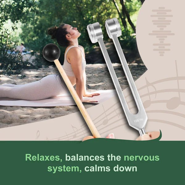 Vibrant 128Hz Tuning Fork Product Image 02