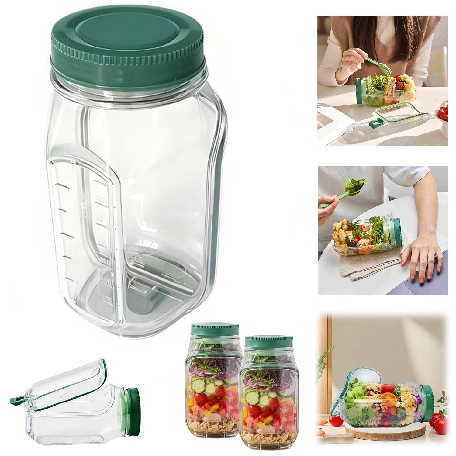 Vitaseal Leakproof Salad Snack Carrier Product Image 04